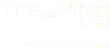 The Pitch by Deel, presented by J.P. Morgan, logo